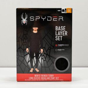 Spyder Men's French Terry Base Layer Set – NWT